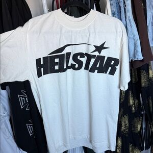 Hellstar White Graphic T-Shirt BRAND NEW